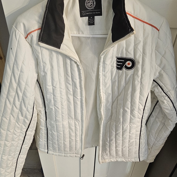 NHL Flyers White Puffer Jacket - Picture 3 of 3